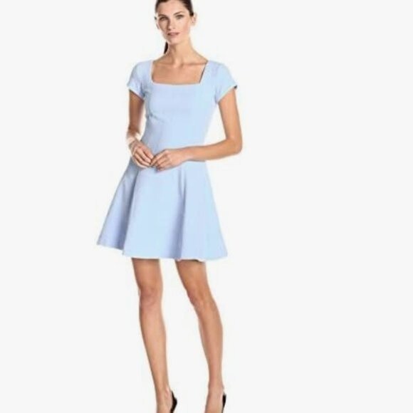 Nanette Lepore Light Blue Mini Dress - Picture 3 of 9